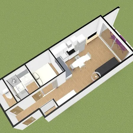 公寓 2p Dans Le Vieil Avec Balcon Sur La Marina 昂蒂布